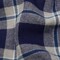 1 Yard Blue and Gray Plaid Cotton Flannel Fabric 56 inch Width